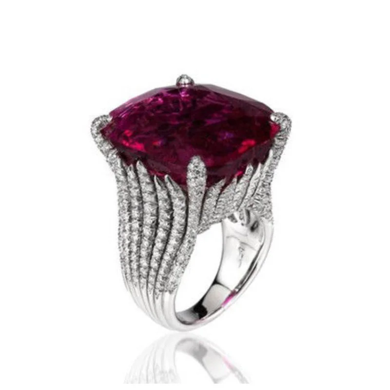 Trendy Luxury Inlaid Square Ruby Men's And Women's Rings 2021 Fashion New Male Female Explosion Jewelry Gifts Factory Wholesale
Trendy Luxury Inlaid Square Ruby Men's And Women's Rings 2021 Fashion New Male Female Explosion Jewelry Gifts Factory Wholesale