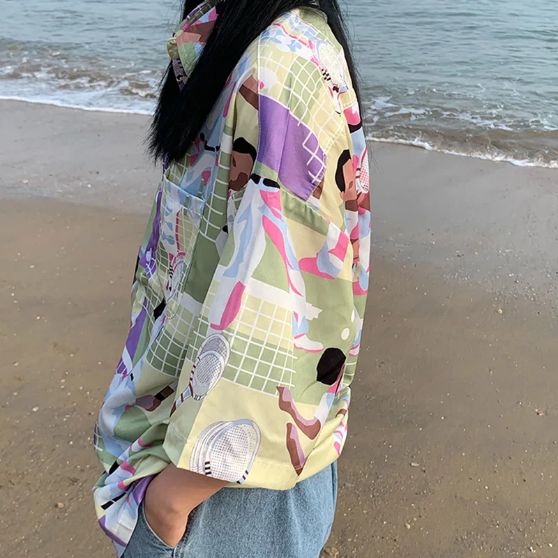 High Street Retro Lapel Oversize Short Sleeve Shirts Mens and Womens Summer Beach Vacation Hawaiian Shirt
High Street Retro Lapel Oversize Short Sleeve Shirts Mens and Womens Summer Beach Vacation Hawaiian Shirt