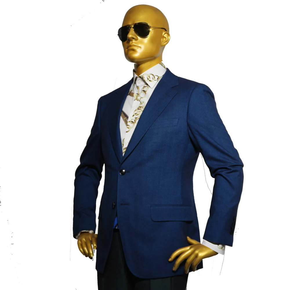 custom tailor made Men's bespoke suit jacket pant business set formal wedding coat jeans blue wool slim fit high quality
custom tailor made Men's bespoke suit jacket pant business set formal wedding coat jeans blue wool slim fit high quality
