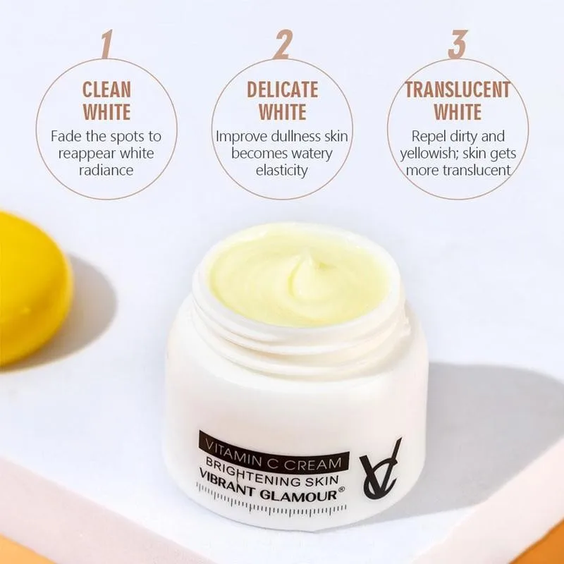 50g Vitamin C Cream Anti-aging Moisturizing Essence Serum Brighten Whitening Skin M8F0
50g Vitamin C Cream Anti-aging Moisturizing Essence Serum Brighten Whitening Skin M8F0