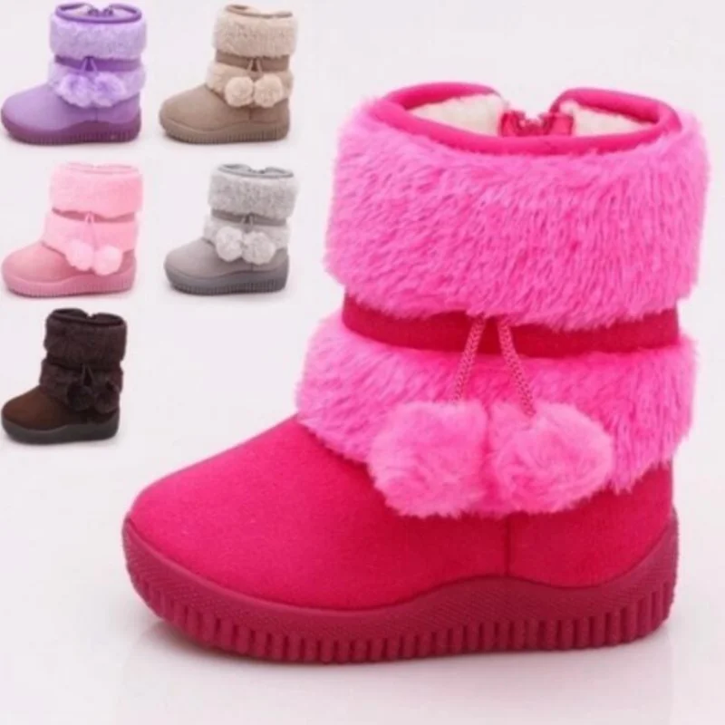 Girls Snow Boots 2019 Winter Comfortable Thick Warm Kids Boots Lobbing Ball Thick Children Autumn Cute Boys Boots Princess Shoes
Girls Snow Boots 2019 Winter Comfortable Thick Warm Kids Boots Lobbing Ball Thick Children Autumn Cute Boys Boots Princess Shoes