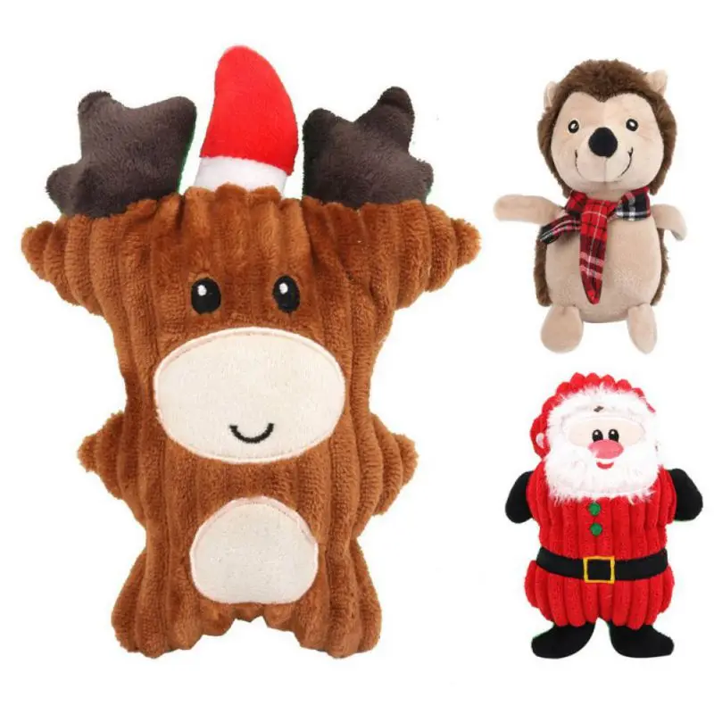 Christams Gift Plush Dog Toy Funny Dog Chew Toy Bite-resistant Pet Puppy Squeaky Chew Toys Hot Sell
Christams Gift Plush Dog Toy Funny Dog Chew Toy Bite-resistant Pet Puppy Squeaky Chew Toys Hot Sell