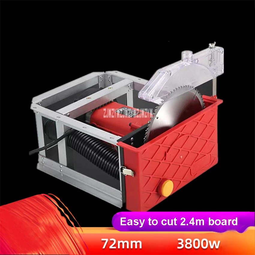 Multifunctional Table Saw Machine 9 Inch Woodworking Sliding Table Saw Household Dust-Free Table Saw 3800W 220V 50/60HZ 5600rpm
Multifunctional Table Saw Machine 9 Inch Woodworking Sliding Table Saw Household Dust-Free Table Saw 3800W 220V 50/60HZ 5600rpm