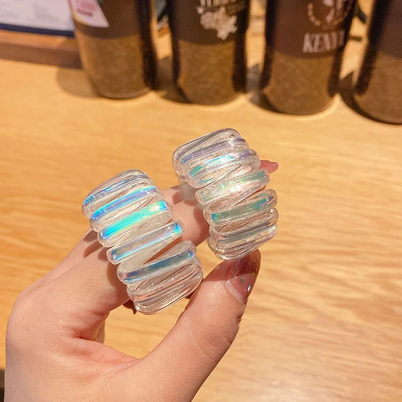 1Pcs Hair Ties Solid Elastic Plastic Hair Band Rubber Telephone Cord Scrunchies Hair Accessories Headwear Wide Hair Ties Cute
1Pcs Hair Ties Solid Elastic Plastic Hair Band Rubber Telephone Cord Scrunchies Hair Accessories Headwear Wide Hair Ties Cute