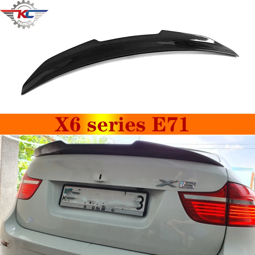 Задний спойлер багажника крылья для серии X6 E71 2010-2013 настоящие Спойлеры из углеродного волокна
Задний спойлер багажника крылья для серии X6 E71 2010-2013 настоящие Спойлеры из углеродного волокна
