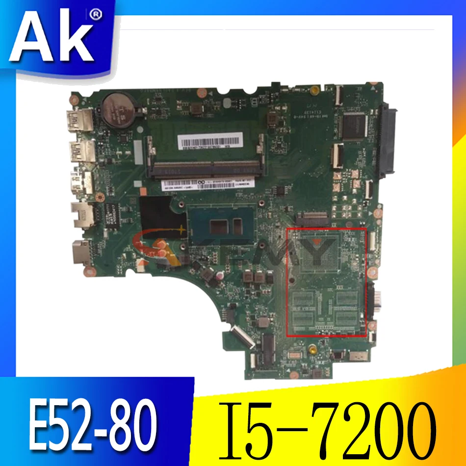 Akemy DA0LV6MB6F0 Is Suitable For Lenovo E52-80 V310-15ISK V310-15IKB Notebook Motherboard CPU I5 7200 DDR4 4G RAM 100% Test OK
Akemy DA0LV6MB6F0 Is Suitable For Lenovo E52-80 V310-15ISK V310-15IKB Notebook Motherboard CPU I5 7200 DDR4 4G RAM 100% Test OK