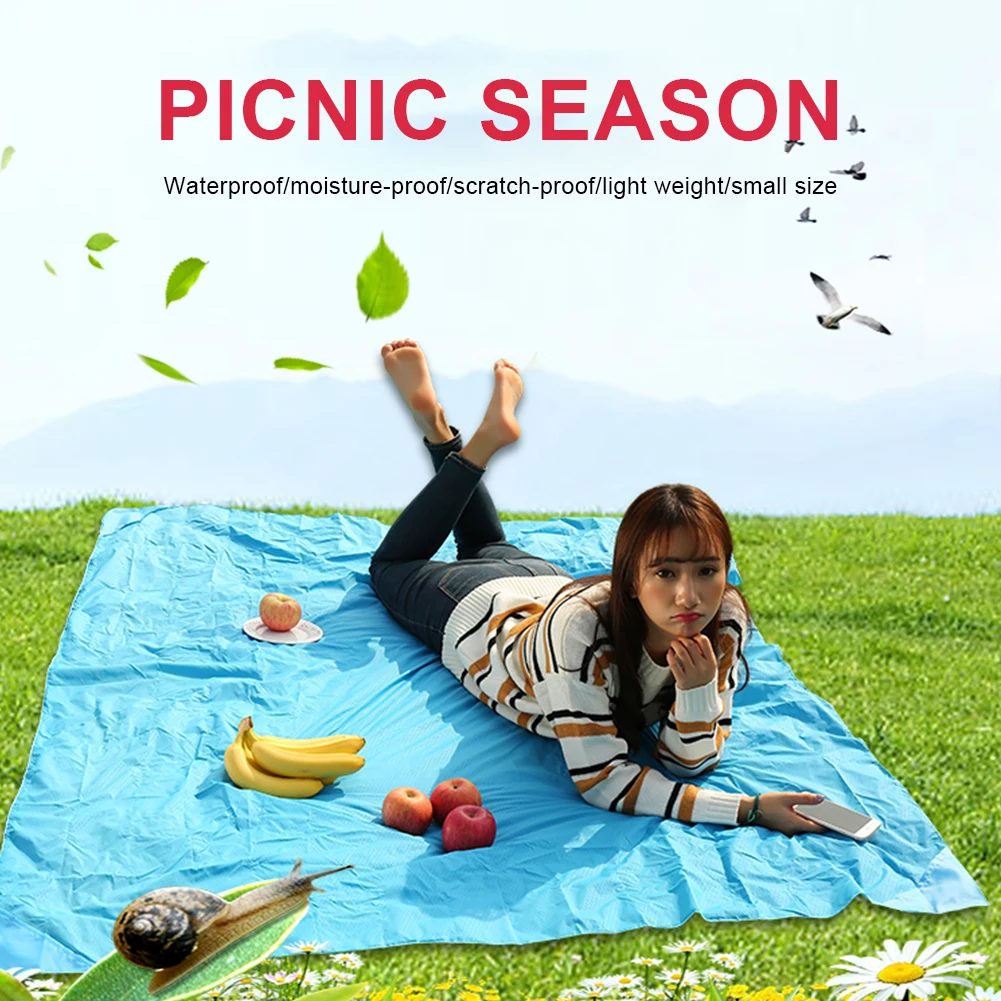 Waterproof Pocket Beach Blanket Folding Camping Mat Mattress Portable Lightweight Mat Outdoor Picnic Mat Sand Beach Mat New
Waterproof Pocket Beach Blanket Folding Camping Mat Mattress Portable Lightweight Mat Outdoor Picnic Mat Sand Beach Mat New