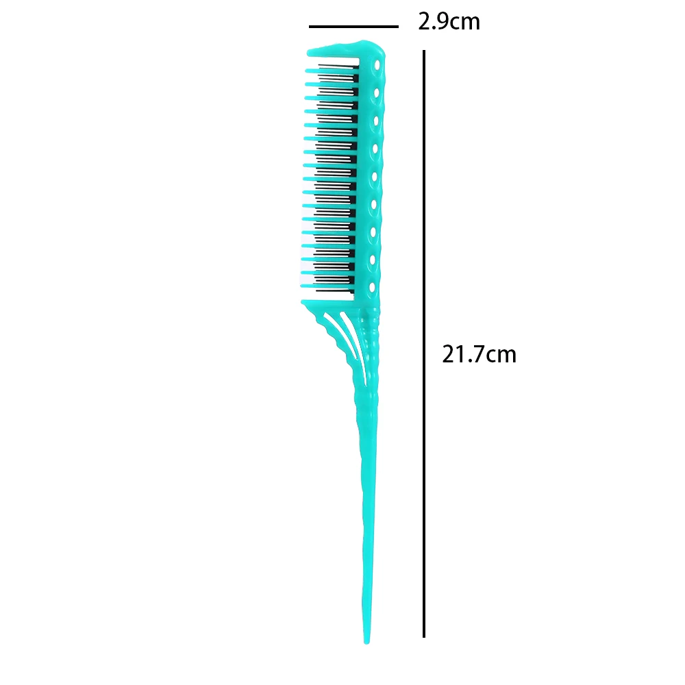 1 pc Comb For Hair 3-Row Teeth Teasing Comb Detangling Brush Rat Tail Comb Adding Volume Back Coming Hairdressing Combs
1 pc Comb For Hair 3-Row Teeth Teasing Comb Detangling Brush Rat Tail Comb Adding Volume Back Coming Hairdressing Combs