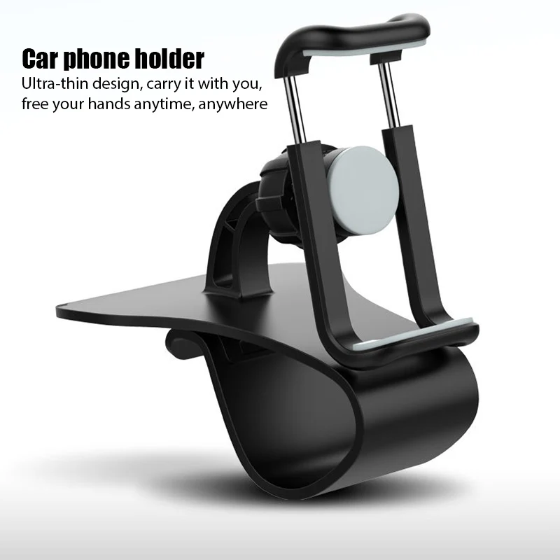 Car Dashboard Mount Phone Holder Stand Clip on Cradle Universal Cell Phone GPS Support Clip Bracket Rotatable for Mobile Phone
Car Dashboard Mount Phone Holder Stand Clip on Cradle Universal Cell Phone GPS Support Clip Bracket Rotatable for Mobile Phone