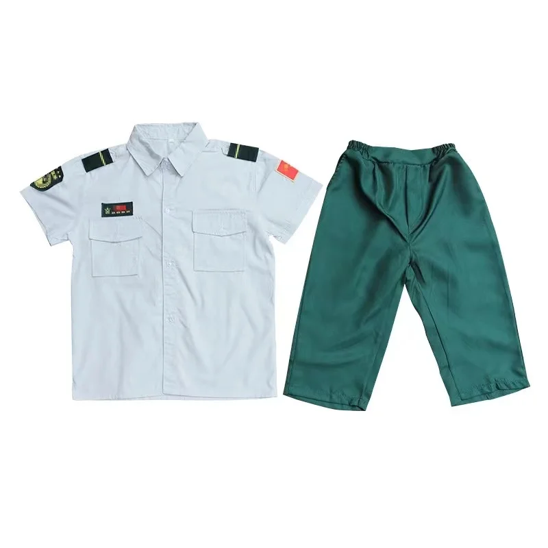 2020 Children's Clothing Set Jacket+pants Halloween Military training Uniform Teenager Boys Combat Shirt High Quality Army Suit
2020 Children's Clothing Set Jacket+pants Halloween Military training Uniform Teenager Boys Combat Shirt High Quality Army Suit