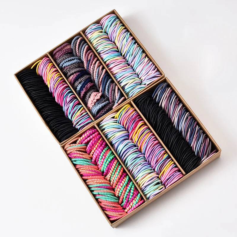 100pcs/set Elastic Rubber Band Candy Color Hair Ring Colorful Hairtie Box Hair Accessories 2021 Gift Girl Children Decoration
100pcs/set Elastic Rubber Band Candy Color Hair Ring Colorful Hairtie Box Hair Accessories 2021 Gift Girl Children Decoration