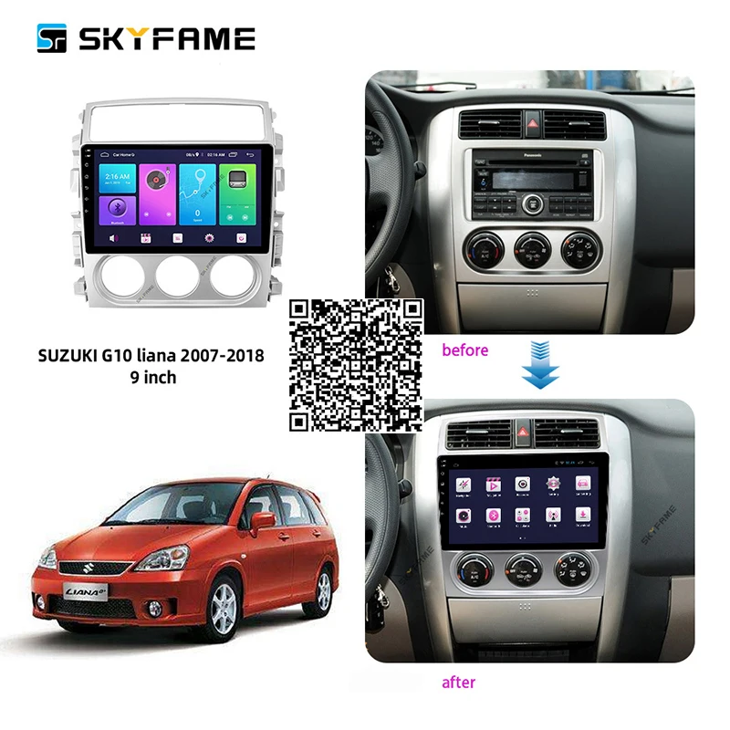 For Suzuki G10 Liana 2007-2013 Car Android Multimedia System GPS HD Navigation Radio DVD Video Stereo Player
For Suzuki G10 Liana 2007-2013 Car Android Multimedia System GPS HD Navigation Radio DVD Video Stereo Player