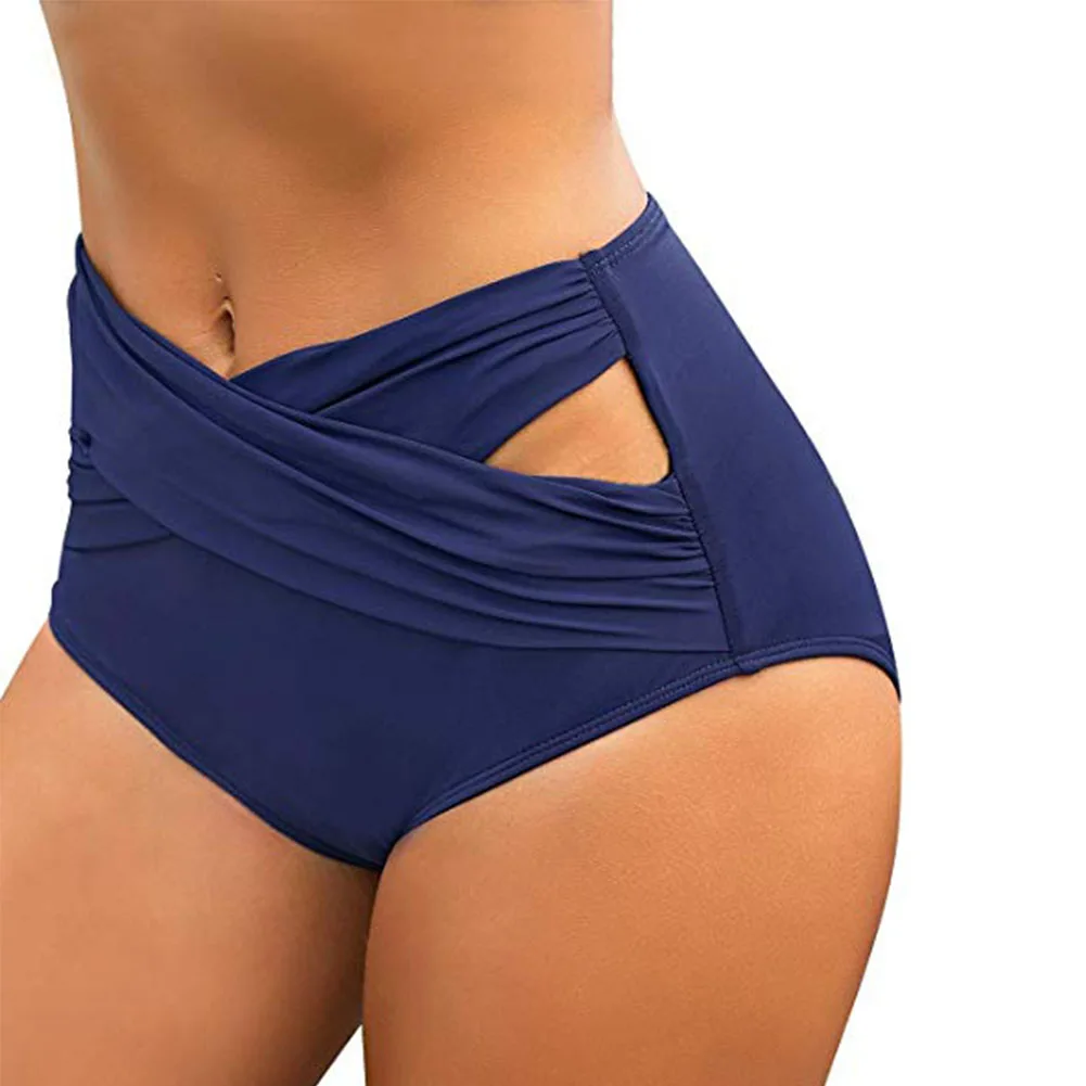 Women Solid Color High Waist Swim Bottom Criss Cross Cutout Bikini Swimsuit Briefs S-2XL Free shipping
Women Solid Color High Waist Swim Bottom Criss Cross Cutout Bikini Swimsuit Briefs S-2XL Free shipping