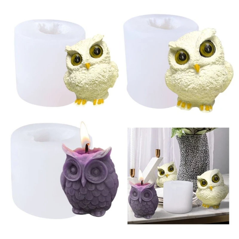 Owl Mold 3D DIY Silicone Owl Mold Candle Mould Cartoon Soap Mold Cookie Baking Tool Craft new
Owl Mold 3D DIY Silicone Owl Mold Candle Mould Cartoon Soap Mold Cookie Baking Tool Craft new