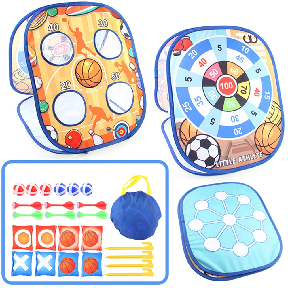 Folding Sandbag Toss Game Kids Outdoor Toys Tent Portable Safe Throwing Game Set
Folding Sandbag Toss Game Kids Outdoor Toys Tent Portable Safe Throwing Game Set