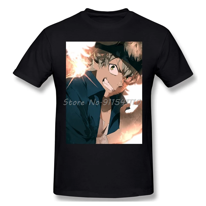 Epic Asta Anime Design Cloth Print Crewneck Cotton T-Shirt Black Clover Asta Anime Tops For Men Fashion Streetwear
Epic Asta Anime Design Cloth Print Crewneck Cotton T-Shirt Black Clover Asta Anime Tops For Men Fashion Streetwear