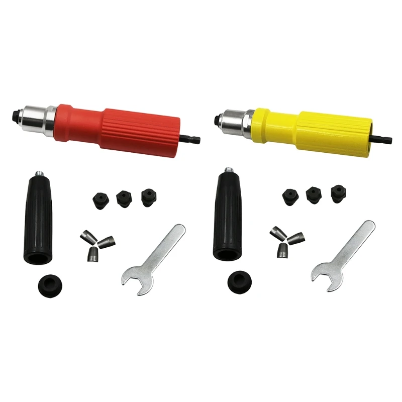 Electric Insert Riveting Nut Adaptor Drill Machine for 2.2mm2.5mm3.2mm Heads R9JC
Electric Insert Riveting Nut Adaptor Drill Machine for 2.2mm2.5mm3.2mm Heads R9JC