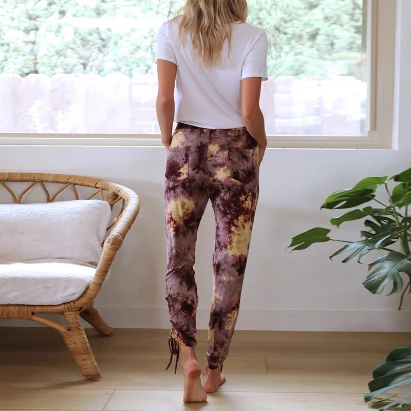 Fashion Casual Tie Dye Elastic Waist Loose Women Cargo Pants Streetwear Women Woman Pants
Fashion Casual Tie Dye Elastic Waist Loose Women Cargo Pants Streetwear Women Woman Pants