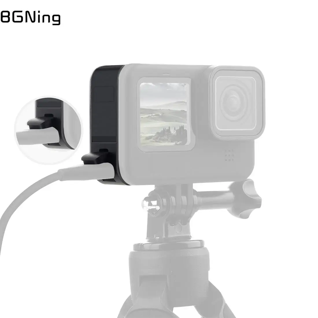 Aluminium Alloy Side Housing Case Battery Door Cover Lid For GoPro Hero 9 Black Removable Action Camera Protector 
Aluminium Alloy Side Housing Case Battery Door Cover Lid For GoPro Hero 9 Black Removable Action Camera Protector