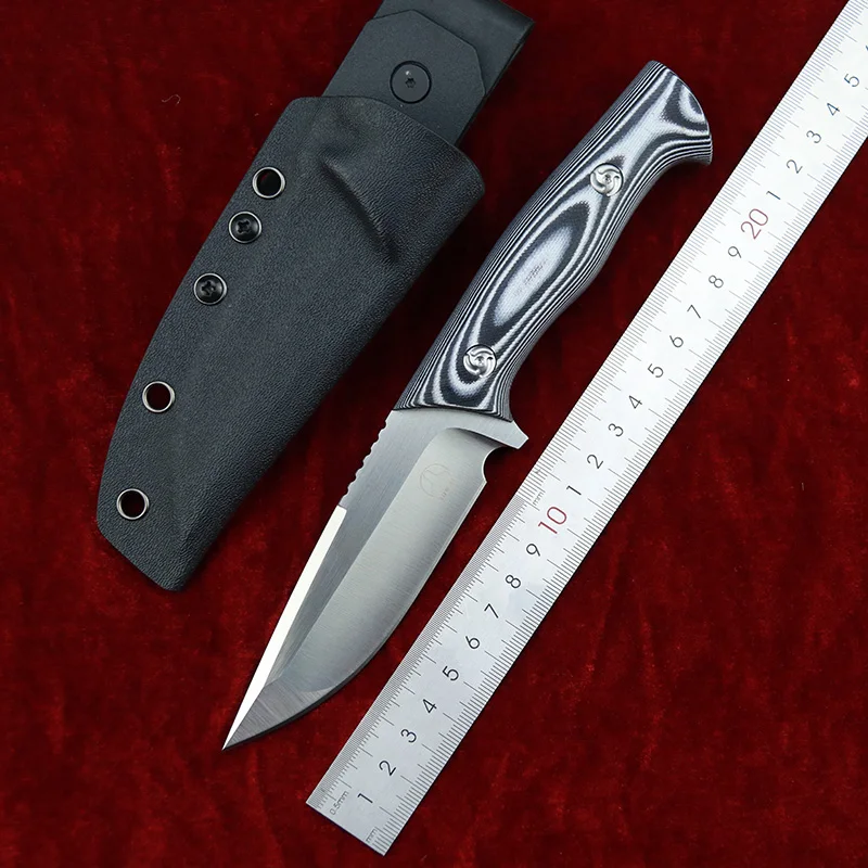 Прямой охотничий нож BOLTE DC53 с фиксированным лезвием KYDEX в футляре, рукоятка G10, походные ножи для повседневного использования, инструменты
Прямой охотничий нож BOLTE DC53 с фиксированным лезвием KYDEX в футляре, рукоятка G10, походные ножи для повседневного использования, инструменты