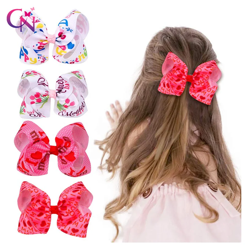 CN 4 Pcs/lots 3" Mother's Day Gift Hair Accessories For Girls Kids Handmade Letter Print Hair Clips Boutique Hairpins Headwear
CN 4 Pcs/lots 3" Mother's Day Gift Hair Accessories For Girls Kids Handmade Letter Print Hair Clips Boutique Hairpins Headwear