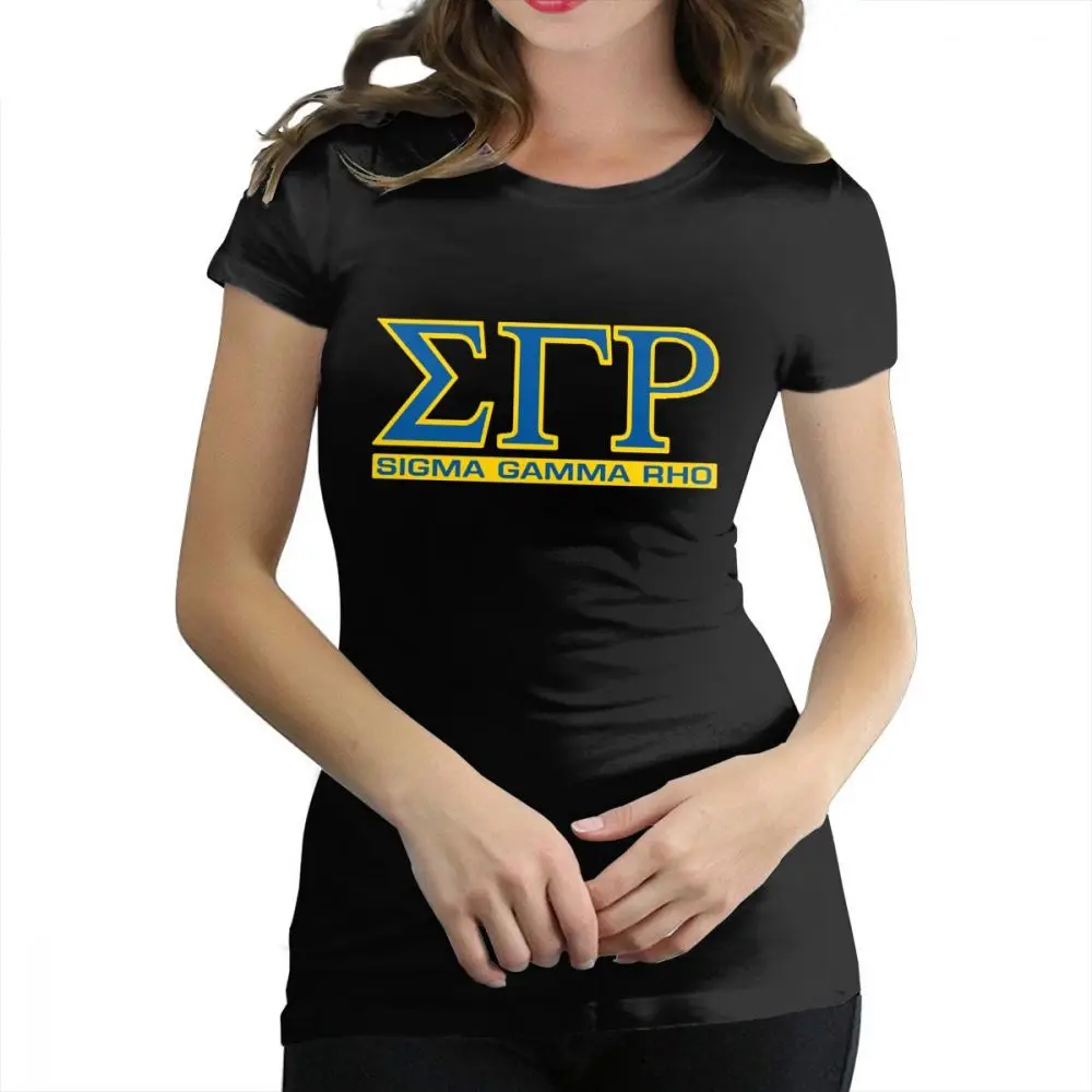 Sigma Gamma Rho Logo Basic Short Sleeve T-Shirt Women Casual Loose Fit Tunic Top Baggy Comfy Tshirts 
Sigma Gamma Rho Logo Basic Short Sleeve T-Shirt Women Casual Loose Fit Tunic Top Baggy Comfy Tshirts