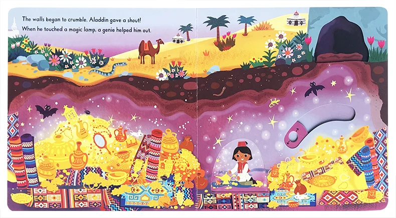 Busy Book First Stories: Aladdin Board Book Early Childhood Education Books Original English Books
Busy Book First Stories: Aladdin Board Book Early Childhood Education Books Original English Books