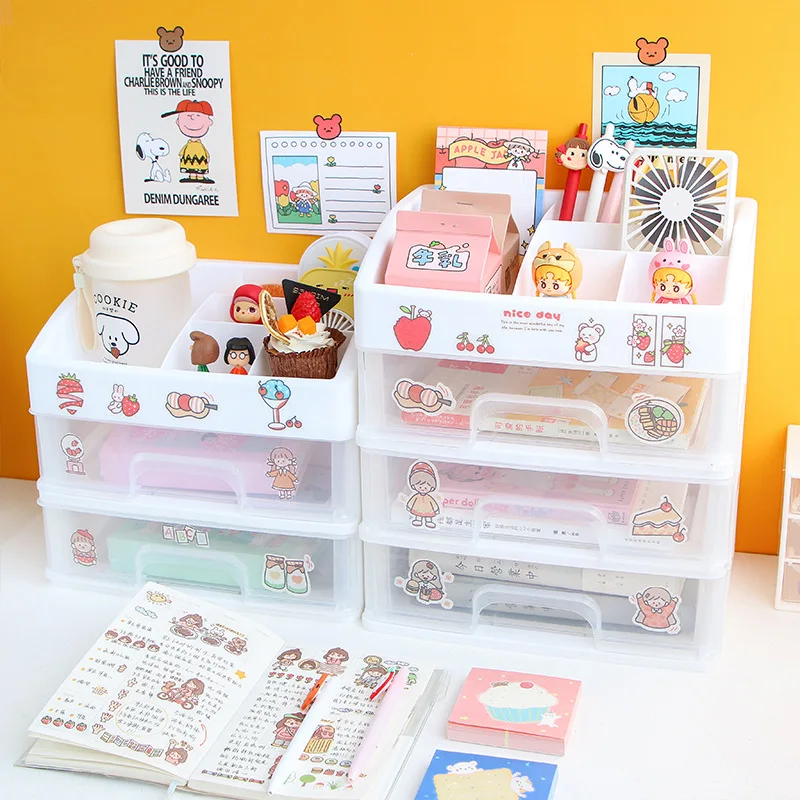 Ins Girl Heart Desktop Storage Box Drawer Type Cute Student Dormitory Rack Hand Account Tape Stationery Storage
Ins Girl Heart Desktop Storage Box Drawer Type Cute Student Dormitory Rack Hand Account Tape Stationery Storage