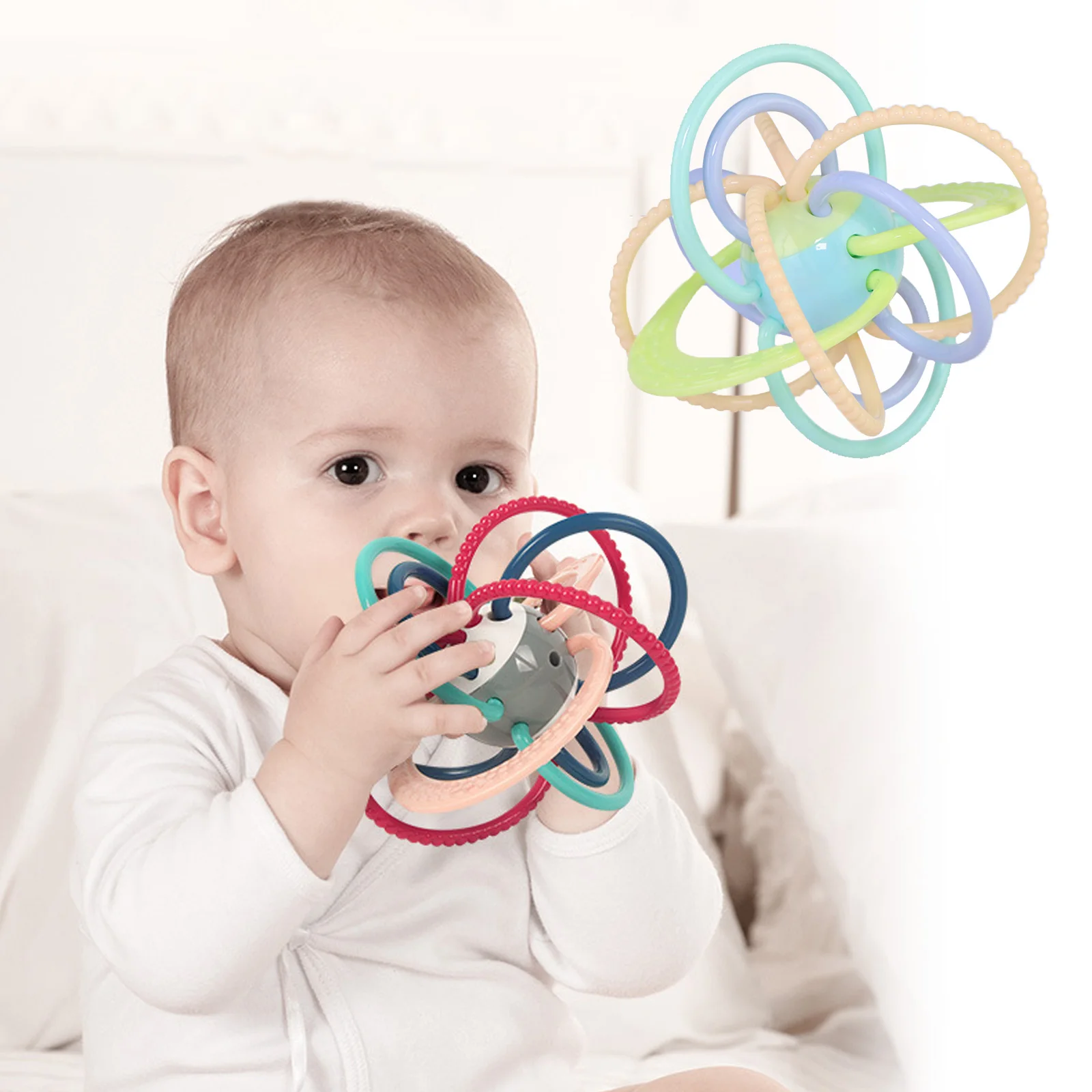 Baby Soft Soothing Shaker Rattle Teether Grasping Ball Educational Toys for Newborns Infants Boys Girls Birthday Xmas Gift
Baby Soft Soothing Shaker Rattle Teether Grasping Ball Educational Toys for Newborns Infants Boys Girls Birthday Xmas Gift
