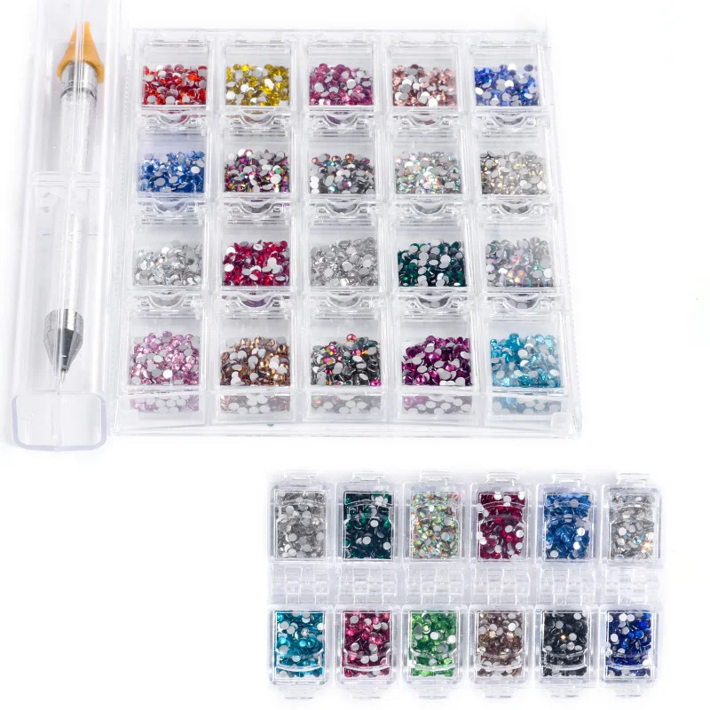 XiChuan 12/20 Grid With Box Nail Art Rhinestones Glass Crystal For DIY Nail Accessories Glue Diamond Decoration стразы самоклеящ
XiChuan 12/20 Grid With Box Nail Art Rhinestones Glass Crystal For DIY Nail Accessories Glue Diamond Decoration стразы самоклеящ
