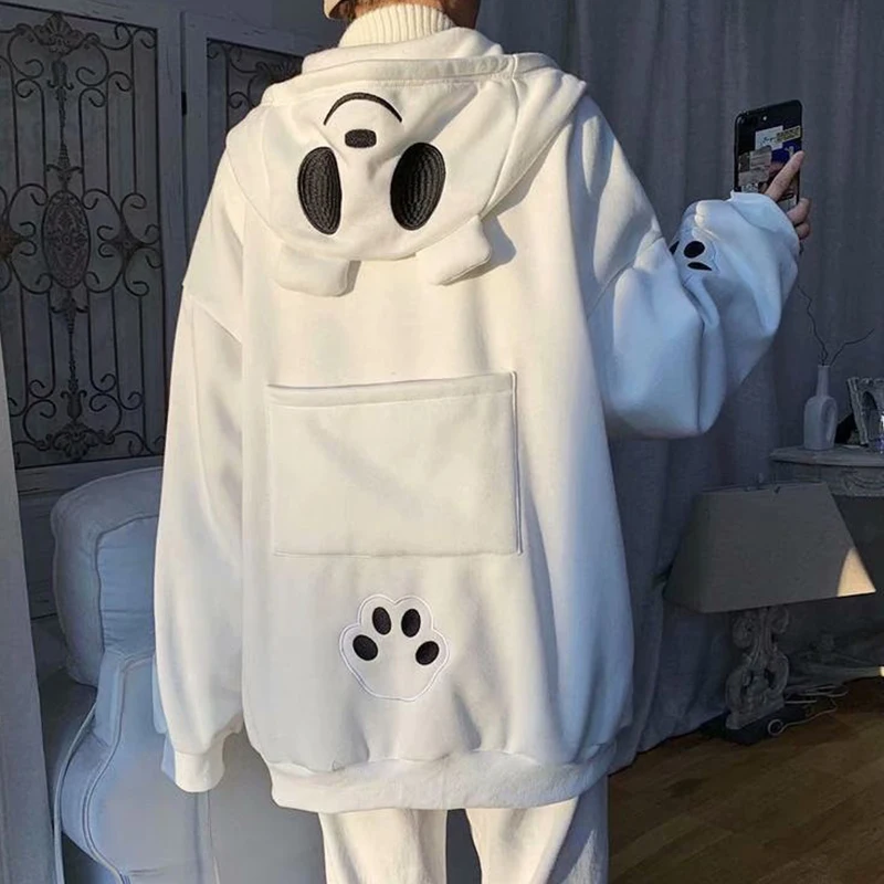 Panda Hooded Jacket Casual Couple Outfit for Men Women Durable for Winter Autumn K2
Panda Hooded Jacket Casual Couple Outfit for Men Women Durable for Winter Autumn K2