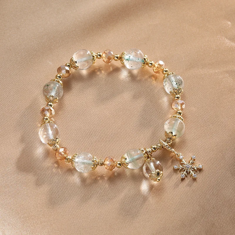 Bado Natural Green Ghost Crystal Bracelet Female Lucky Transit Prosperous Career Simple Niche Design Ins Sensation Ceremony
Bado Natural Green Ghost Crystal Bracelet Female Lucky Transit Prosperous Career Simple Niche Design Ins Sensation Ceremony