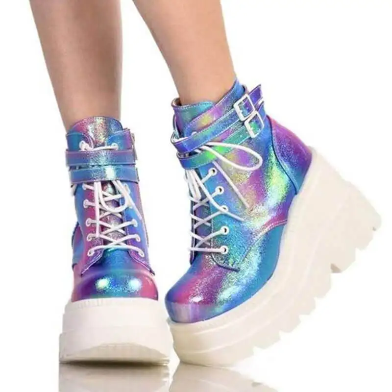 2020 Luxury Brand New INS Hot Ladies High Platform Boots New High Heels Ankle Boots Fashion Women Party Wedges Shoes Woman
2020 Luxury Brand New INS Hot Ladies High Platform Boots New High Heels Ankle Boots Fashion Women Party Wedges Shoes Woman