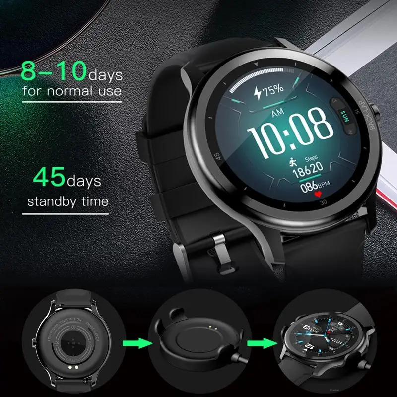 G28 Smart Watch Fashion Sport Waterproof Watch Heart Rate Monitor 1.28-inch Color Screen Smart Bracelet
G28 Smart Watch Fashion Sport Waterproof Watch Heart Rate Monitor 1.28-inch Color Screen Smart Bracelet