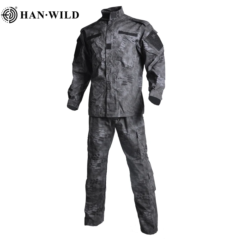 Men's Tactical Suit Army Uniform Camouflage Special Forces Soldier Training Combat Uniform Jacket and Pants Hunting Clothes Suit
Men's Tactical Suit Army Uniform Camouflage Special Forces Soldier Training Combat Uniform Jacket and Pants Hunting Clothes Suit