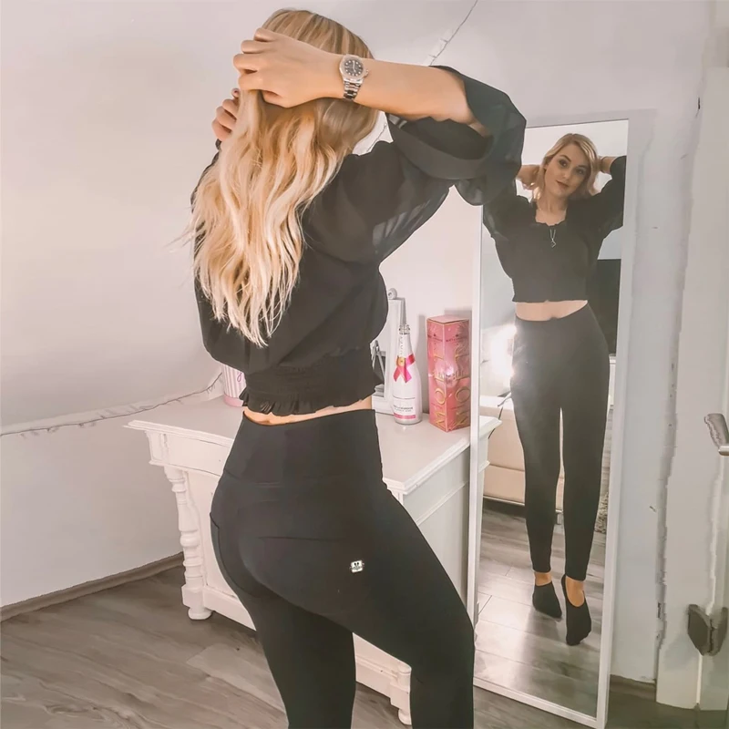 Melody Fashion Pants Women Sexy Black Thermal Running Leggings Woman High Waisted Plus Size Workout Pant Compression Legging
Melody Fashion Pants Women Sexy Black Thermal Running Leggings Woman High Waisted Plus Size Workout Pant Compression Legging