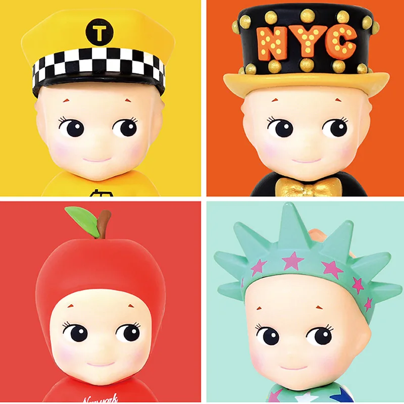 Cute toys genuine Sonny Angel New York series blind box tide play kid doll desktop decoration gift
Cute toys genuine Sonny Angel New York series blind box tide play kid doll desktop decoration gift