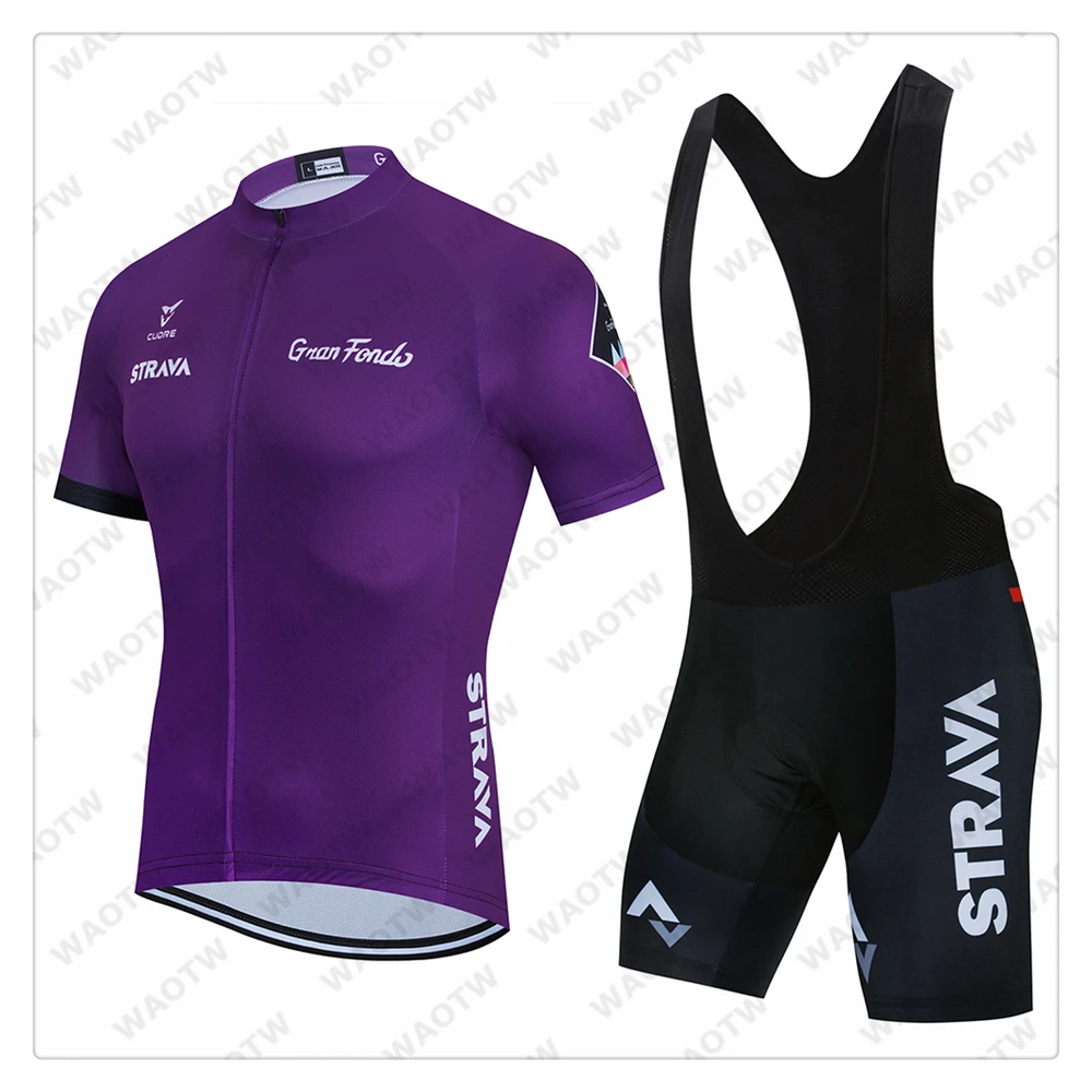 STRAVA Cycling Jersey Men Set Bib Shorts Set 2021 Summer Mountain Bike Bicycle Suit Anti-UV Bicycle Team Racing Uniform Clothes
STRAVA Cycling Jersey Men Set Bib Shorts Set 2021 Summer Mountain Bike Bicycle Suit Anti-UV Bicycle Team Racing Uniform Clothes
