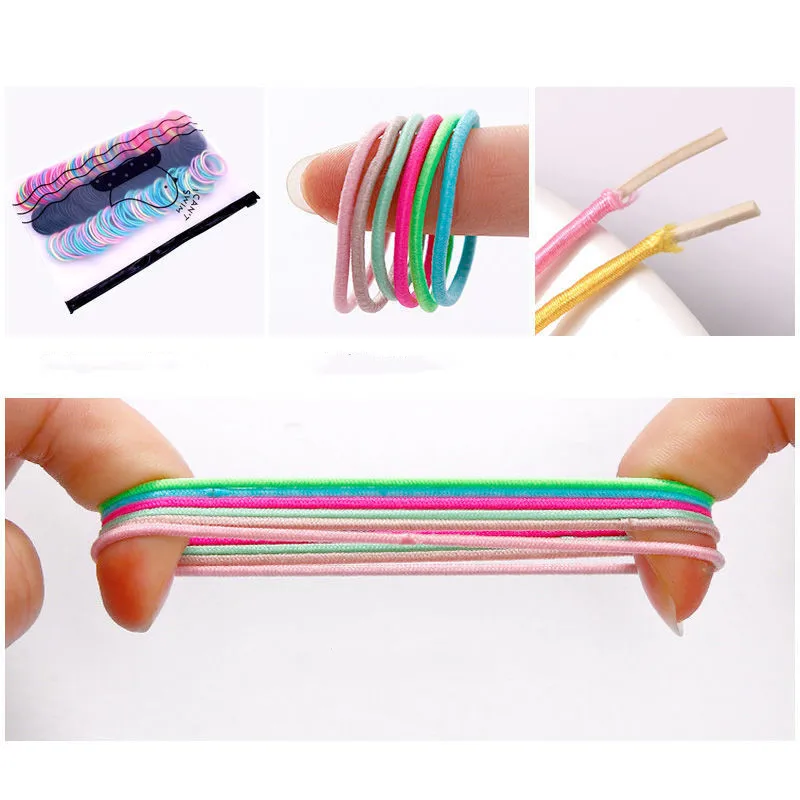 500 Pcs/bag Girls Elastic Hair Bands Headwear New Gift Cute Colorful Soft Scrunchies Rubber Bands Headbands Hair Accessories
500 Pcs/bag Girls Elastic Hair Bands Headwear New Gift Cute Colorful Soft Scrunchies Rubber Bands Headbands Hair Accessories