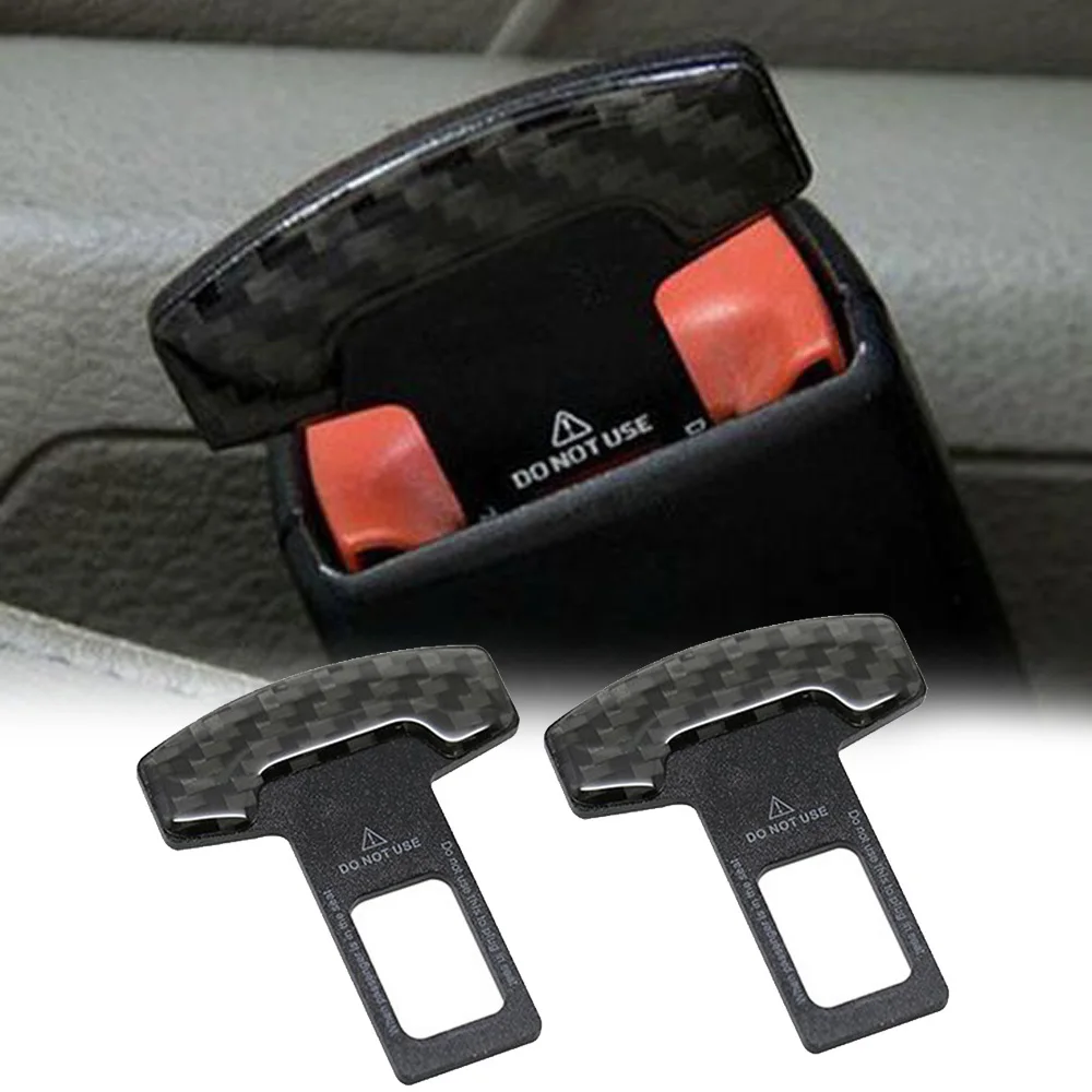 2pcs Car Truck Carbon Fiber Seat Safety Belt Lock Buckle Clip Universal Seat Belt Buckles Universal For Most Cars, Trucks, Etc.
2pcs Car Truck Carbon Fiber Seat Safety Belt Lock Buckle Clip Universal Seat Belt Buckles Universal For Most Cars, Trucks, Etc.