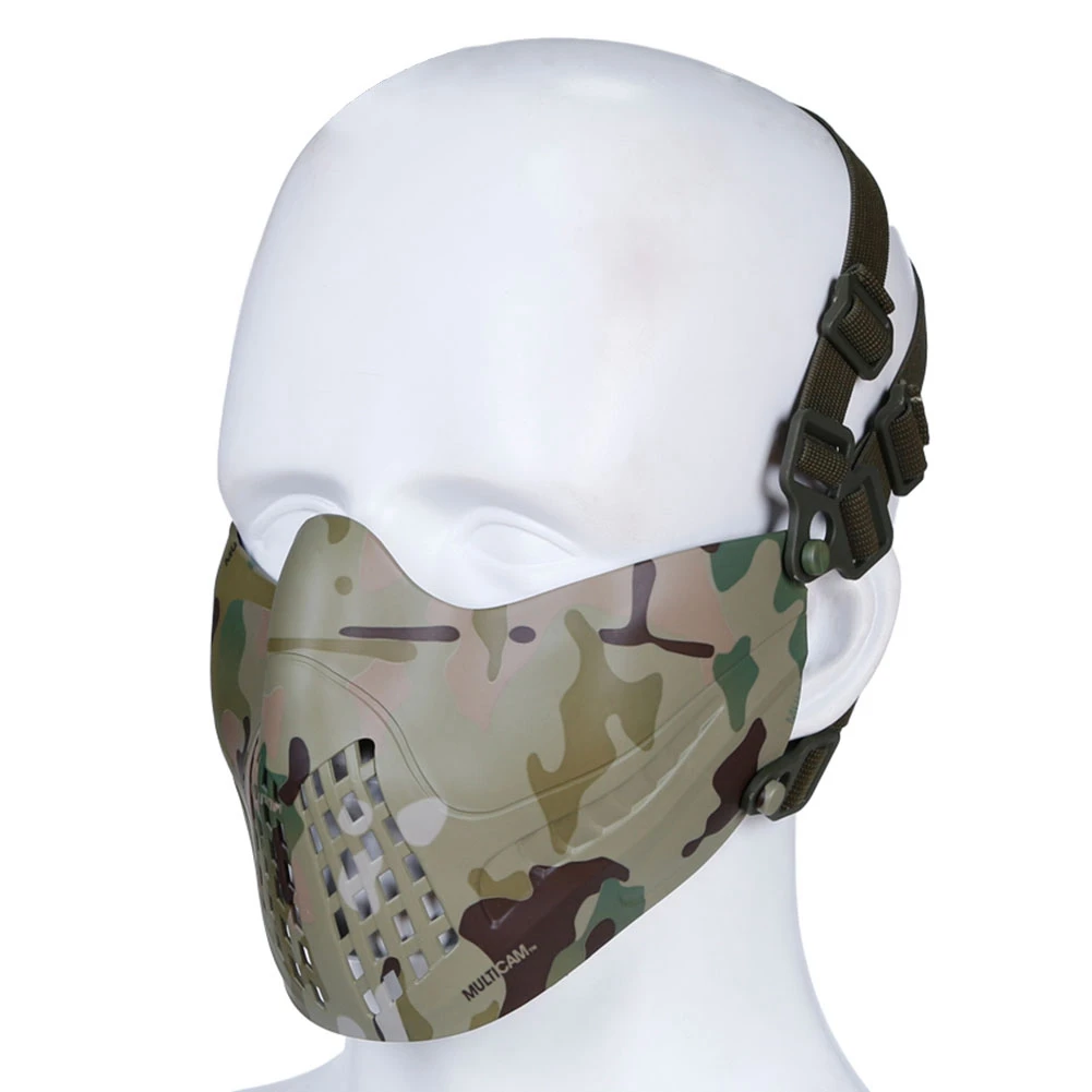 Outdoor Hunting Protective Mask Half Face Mesh Camouflage Military Face Guard Mask Game Protective Face Mask
Outdoor Hunting Protective Mask Half Face Mesh Camouflage Military Face Guard Mask Game Protective Face Mask