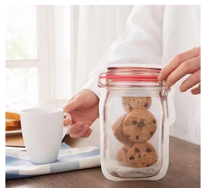 PE snack bread bag mason bottle sealed bag thickened ziplock bag bagged for refrigerator
PE snack bread bag mason bottle sealed bag thickened ziplock bag bagged for refrigerator