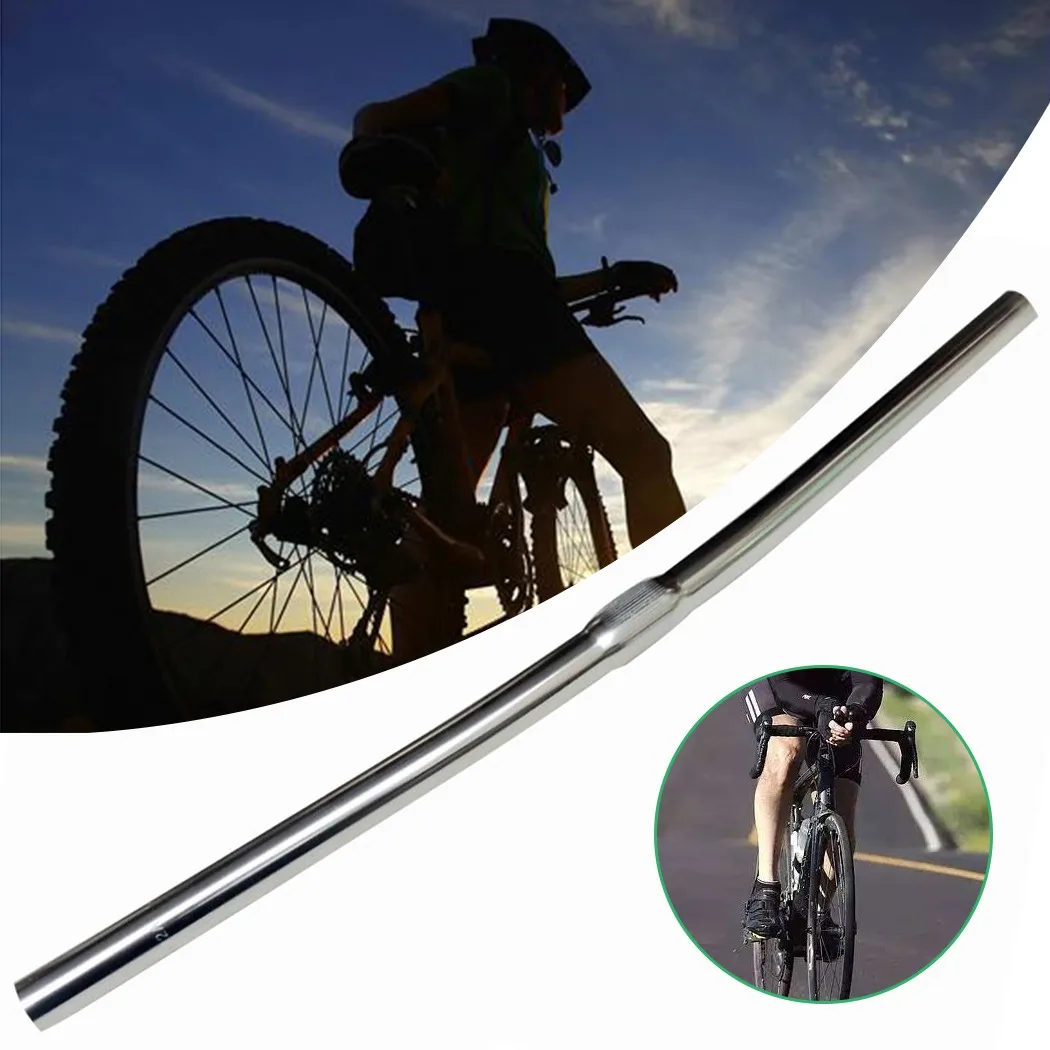 Mountain Bike Handlebar Silver Aluminum Alloy Bicycle Flat Handlebars 25.4x560mm 580mm Cycling Bicycle Parts Accessories
Mountain Bike Handlebar Silver Aluminum Alloy Bicycle Flat Handlebars 25.4x560mm 580mm Cycling Bicycle Parts Accessories