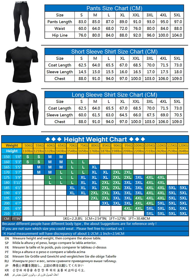 Men Clothing Sportswear Gym Fitness Compression Suits Running Set Sport Outdoor Jogging Quick Dry Tight
Men Clothing Sportswear Gym Fitness Compression Suits Running Set Sport Outdoor Jogging Quick Dry Tight