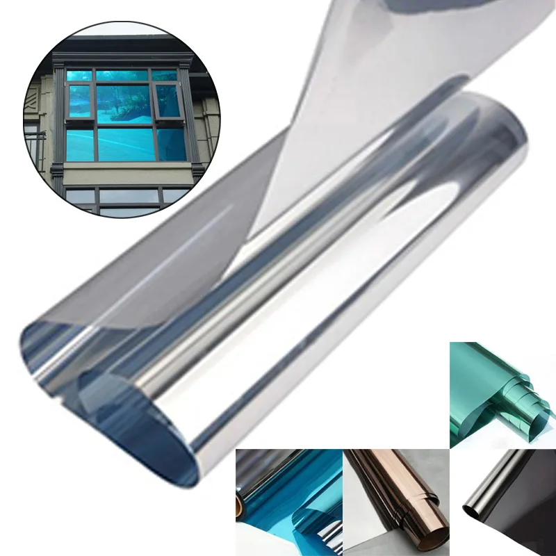 Privacy Window Film Sun Blocking Mirror Reflective Tint One Way Heat Control Vinyl Anti UV Window Stickers for Home and Office
Privacy Window Film Sun Blocking Mirror Reflective Tint One Way Heat Control Vinyl Anti UV Window Stickers for Home and Office