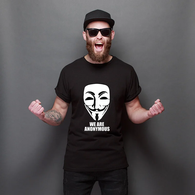 Hot Sale We Are Anonymous Hip hop Casual Tops T Shirt Fitness Tight Europe T-Shirts 100% Cotton Cotton T-Shirt For Adult
Hot Sale We Are Anonymous Hip hop Casual Tops T Shirt Fitness Tight Europe T-Shirts 100% Cotton Cotton T-Shirt For Adult