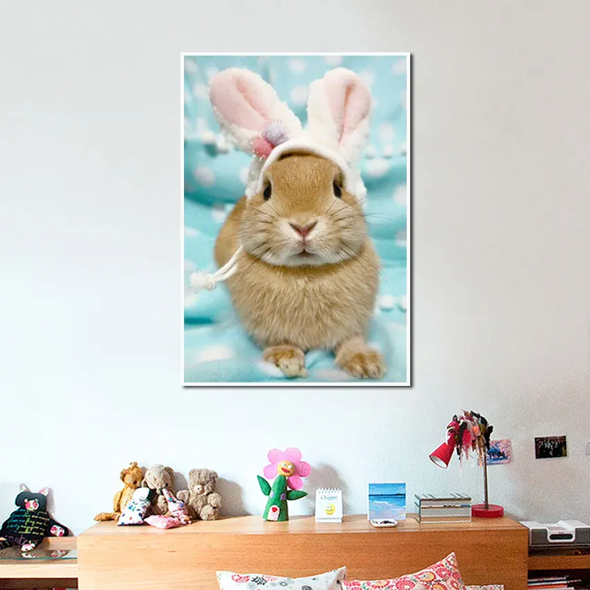 Animal Painting Hamster with Rabbit Ear Cap Hd Print Painting Poster Home Living Room and Bedroom Wall Art Decoration
Animal Painting Hamster with Rabbit Ear Cap Hd Print Painting Poster Home Living Room and Bedroom Wall Art Decoration
