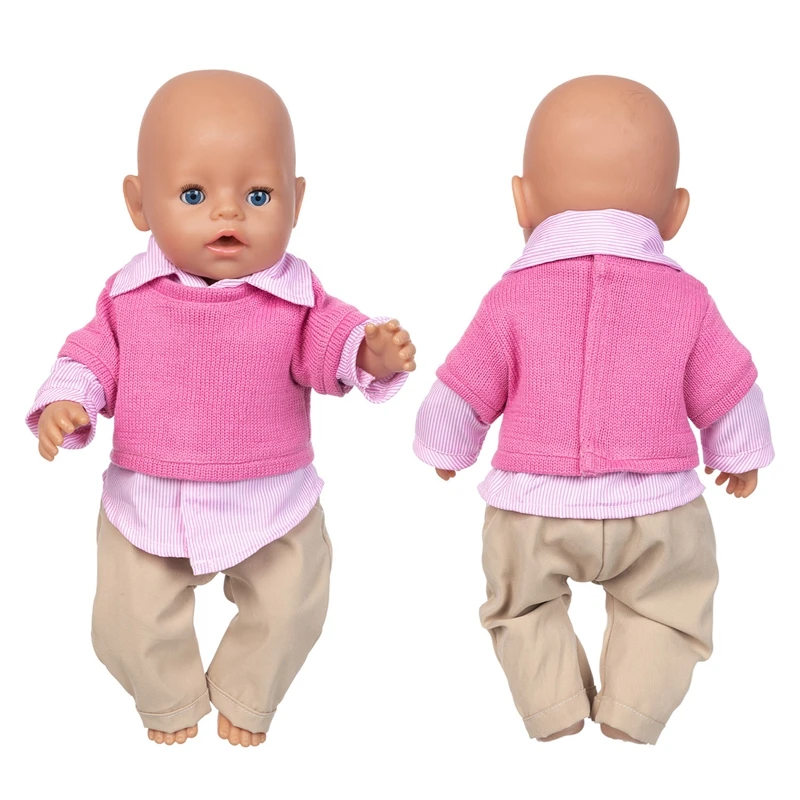 Аксессуары для куклы Baby New Born, 18 дюймов, розовый свитер, набор из трех предметов, подарок на день рождения, 2021
Аксессуары для куклы Baby New Born, 18 дюймов, розовый свитер, набор из трех предметов, подарок на день рождения, 2021