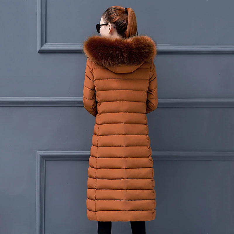 new Fashion Winter Coat Women Jackets Thick Down Parkas Big Fur Hooded Cotton Long Coats Warm Windbreaker Female Outwear coat
new Fashion Winter Coat Women Jackets Thick Down Parkas Big Fur Hooded Cotton Long Coats Warm Windbreaker Female Outwear coat