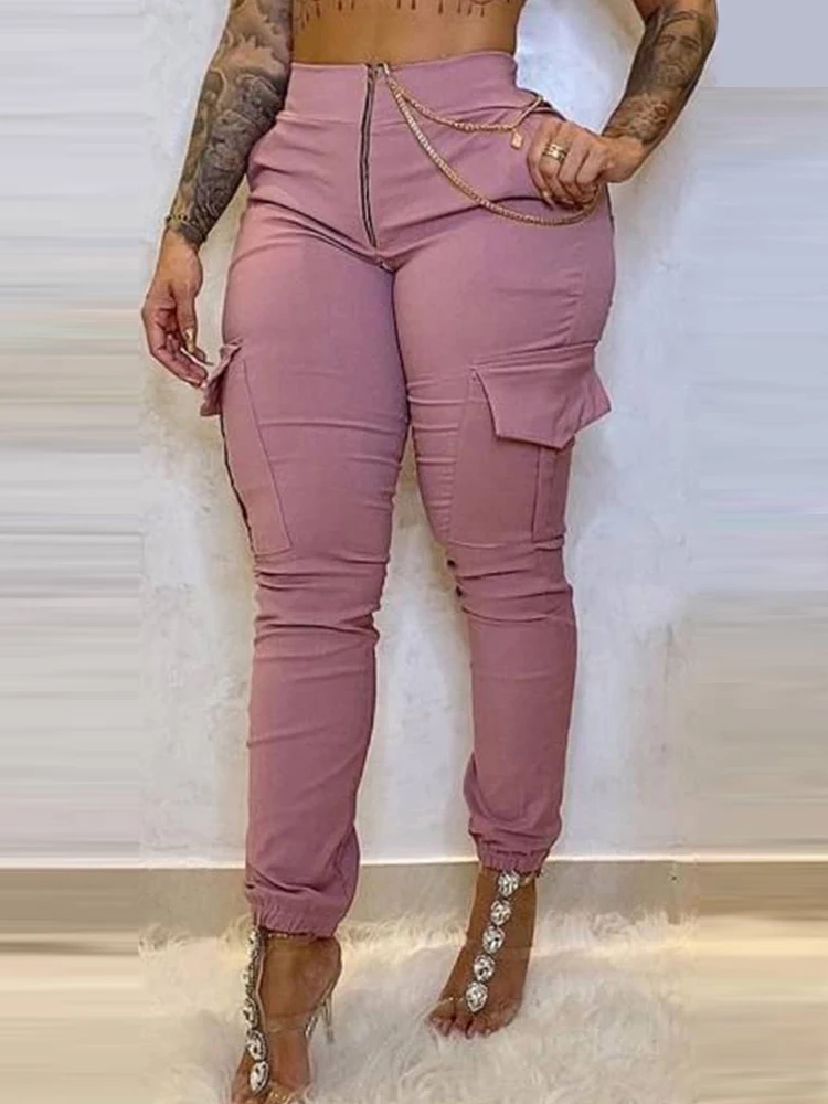 Autumn Women Zip Front Pocket Design High Waist Pants 2021 Femme Casual Skinny Pencil Trousers Lady Outfits Leggings Traf
Autumn Women Zip Front Pocket Design High Waist Pants 2021 Femme Casual Skinny Pencil Trousers Lady Outfits Leggings Traf
